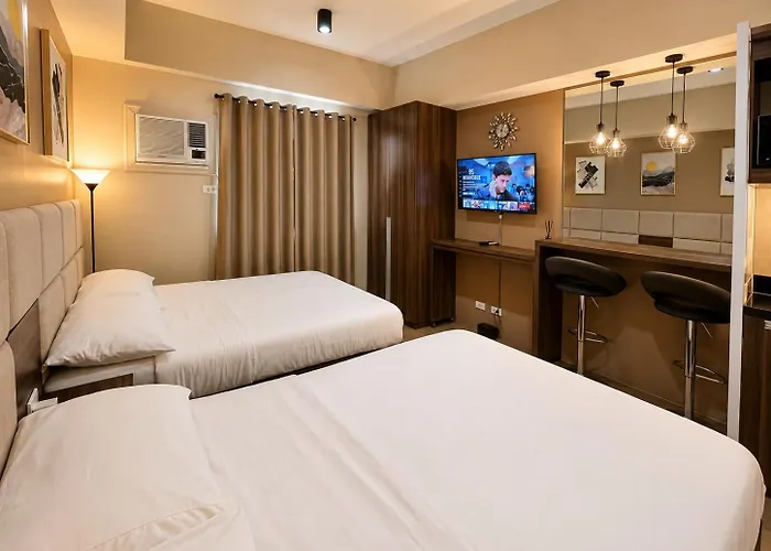 Twin Bed Unit- Migas Haven At Sunvida Tower Cebu
